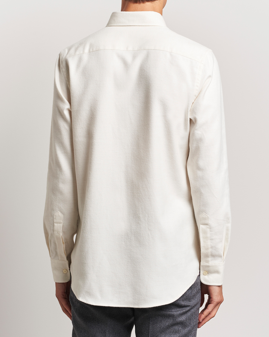 Men | Shirts | Morris Heritage | Soft Lama Slim Fit Shirt Off White