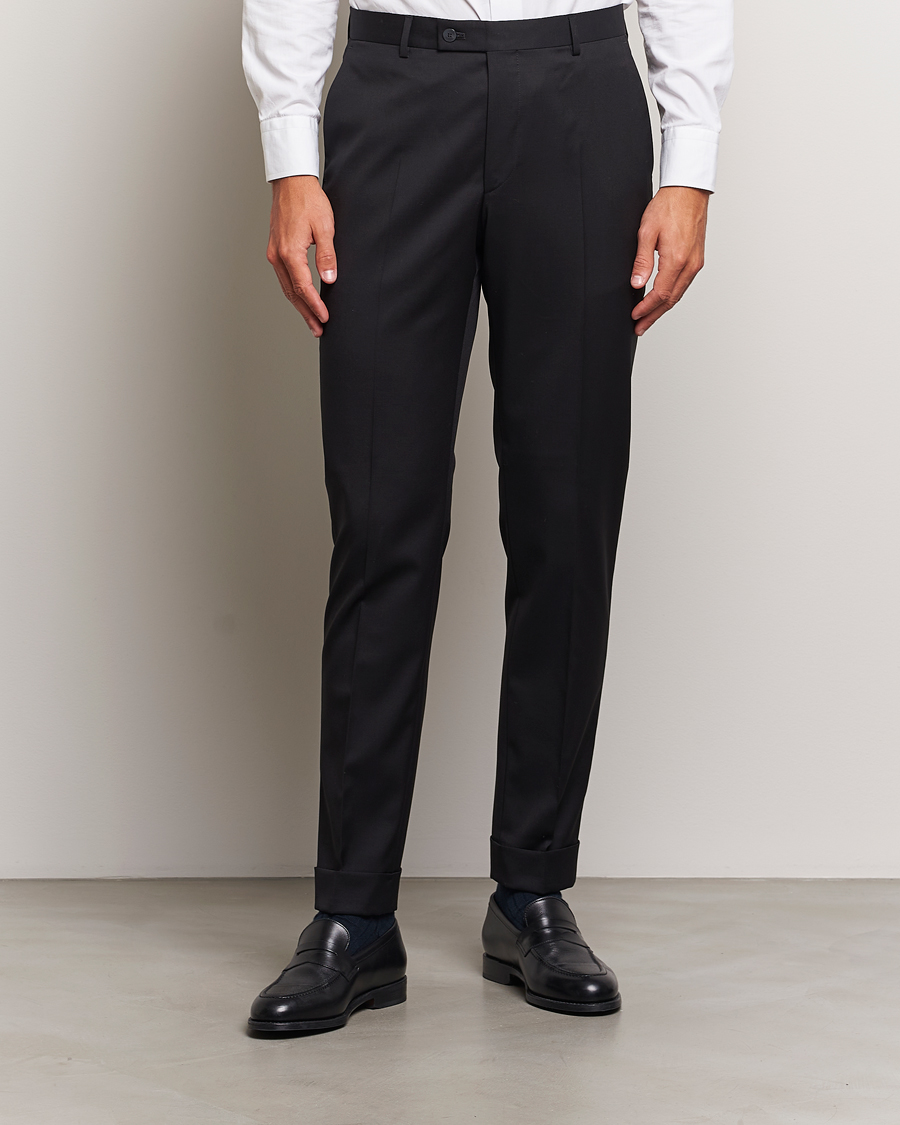 Men | Trousers | Morris | Jack Prestige Trousers Black