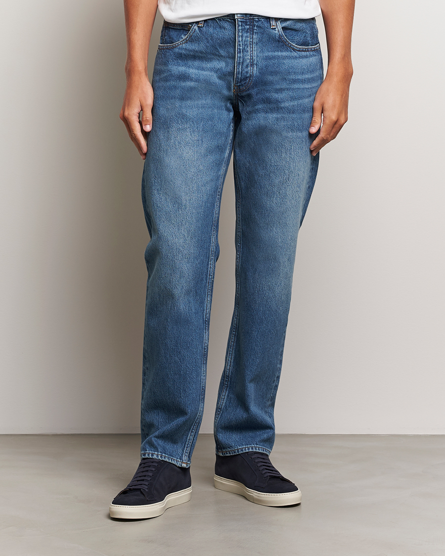 Men | Jeans | FRAME | The Straight Jeans Blue Gold
