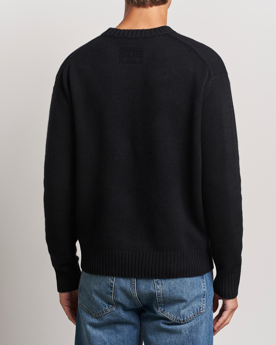 Men | Sweaters & Knitwear | FRAME | Cashmere Sweater Noir