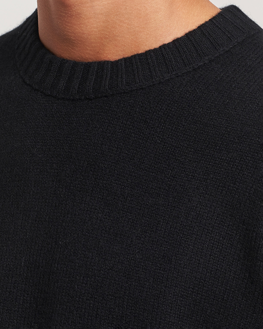 Men | Sweaters & Knitwear | FRAME | Cashmere Sweater Noir