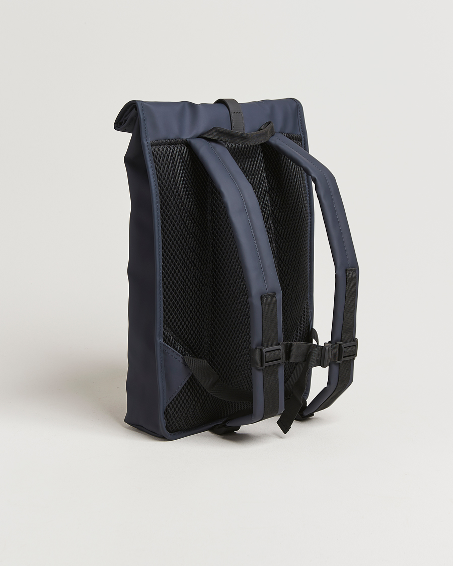 Men | Bags | RAINS | Rolltop Rucksack Navy