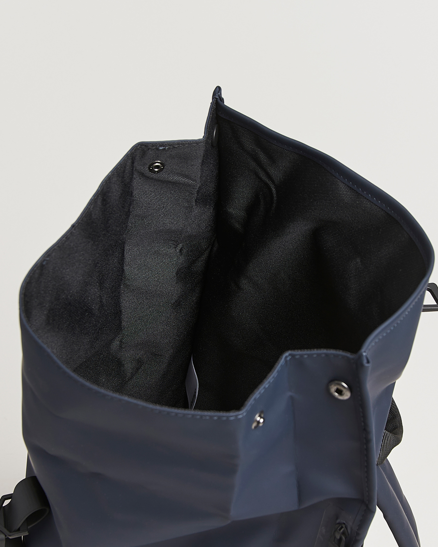 Men | Bags | RAINS | Rolltop Rucksack Navy