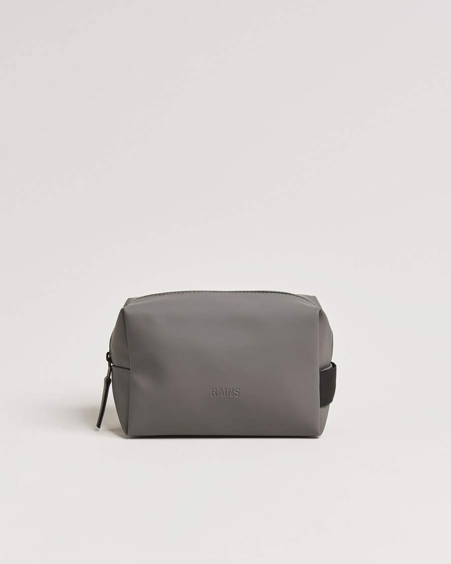Men | RAINS Washbag Small Grey | RAINS | Washbag Small Grey