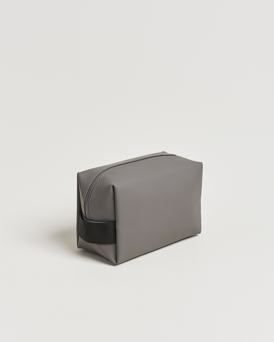 Men | RAINS Washbag Small Grey | RAINS | Washbag Small Grey
