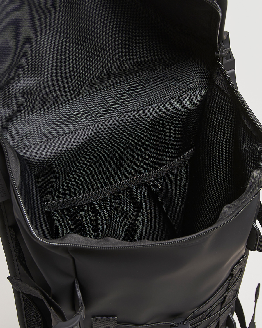 Men | Bags | RAINS | Trail Mountaineer Backpack Black