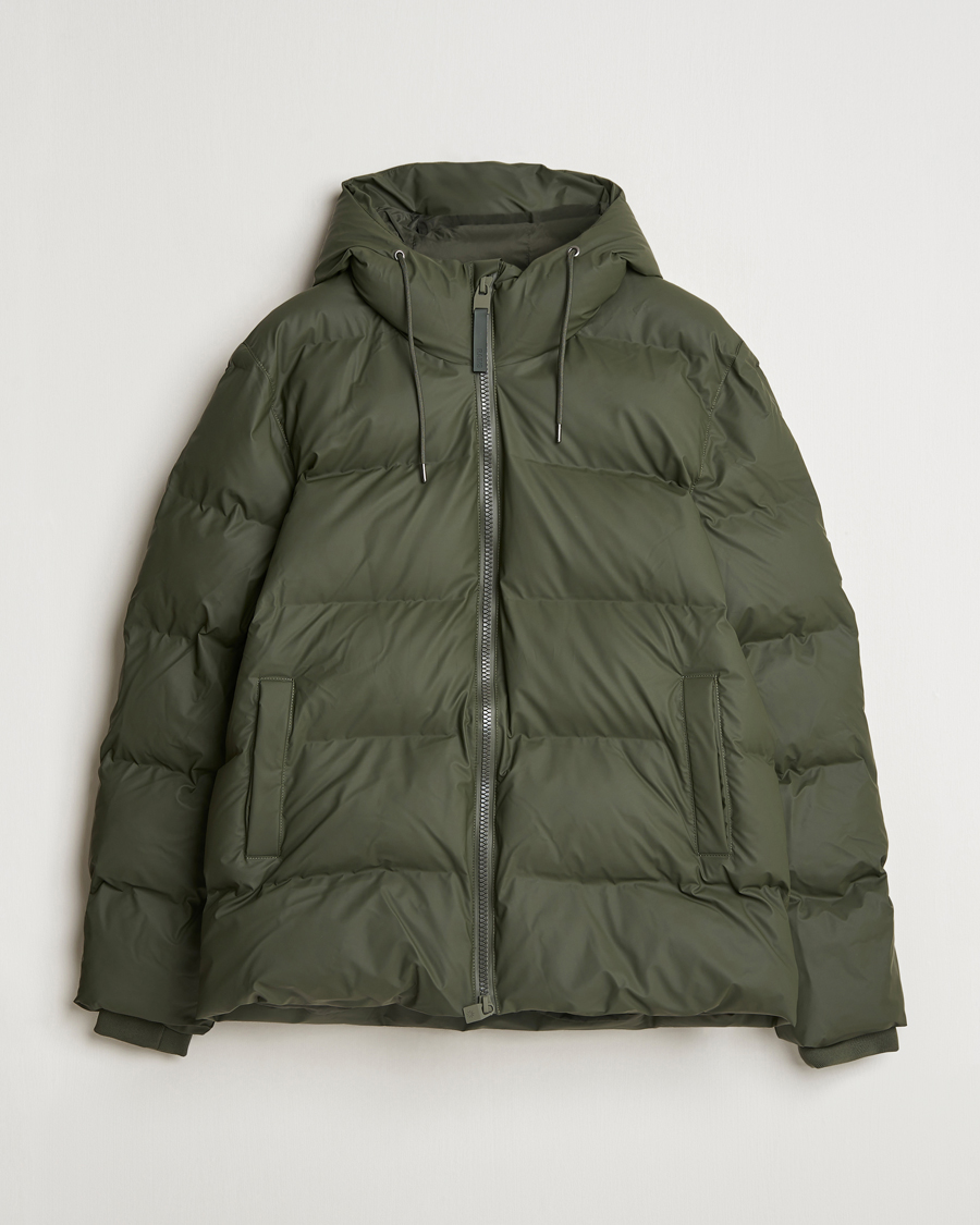 Men | Coats & Jackets | RAINS | Alta Puffer Jacket Green