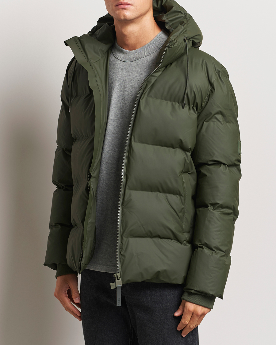 Men | Coats & Jackets | RAINS | Alta Puffer Jacket Green