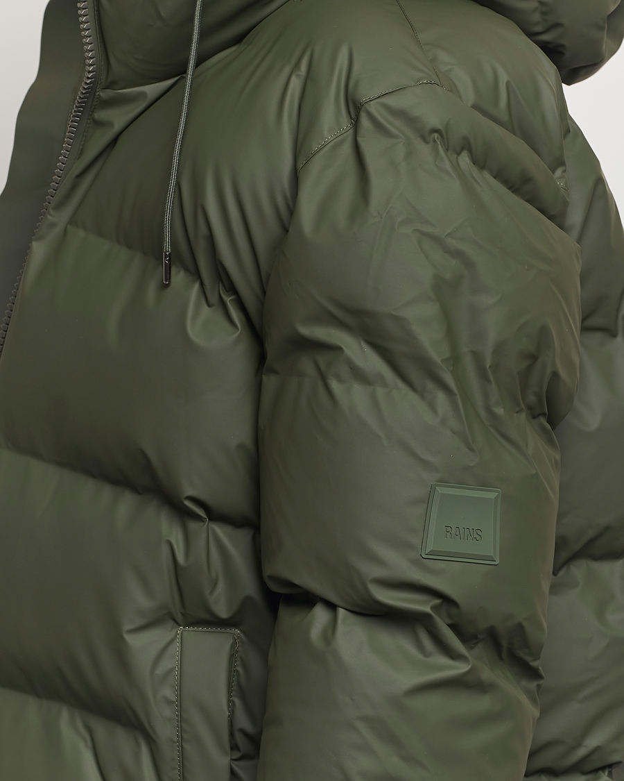 Men | Coats & Jackets | RAINS | Alta Puffer Jacket Green
