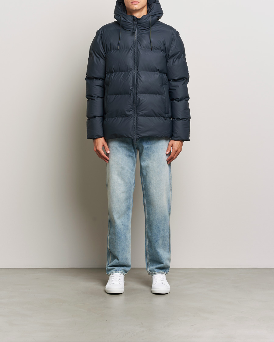 Men | Coats & Jackets | RAINS | Alta Puffer Jacket Navy