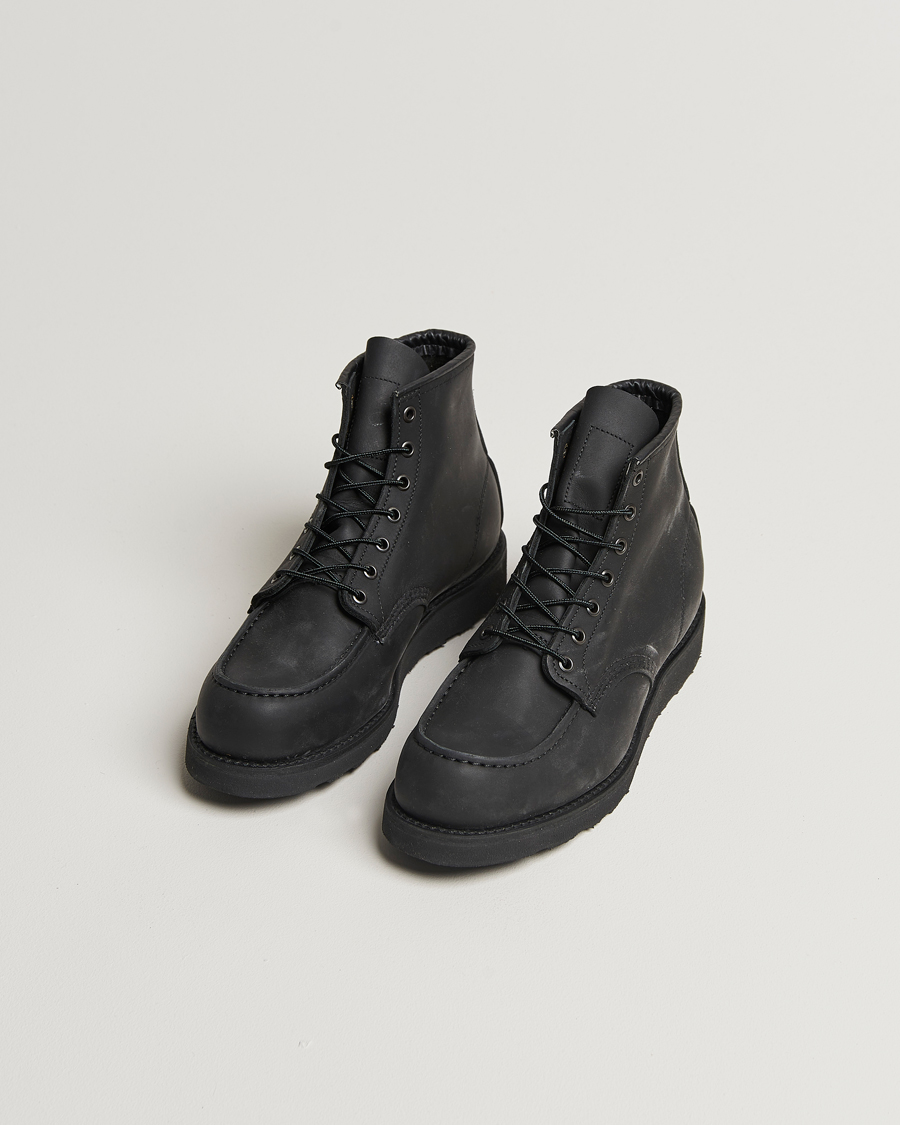 Men | Boots | Red Wing Shoes | Moc Toe Boot Black Harness