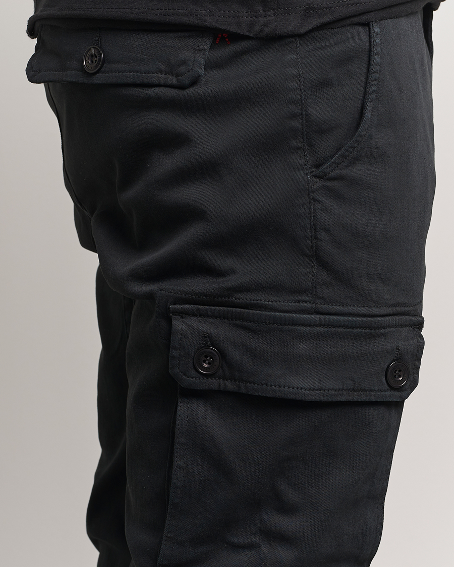 Men | Trousers | Replay | Jaan Hyperflex Cargo Pants Black