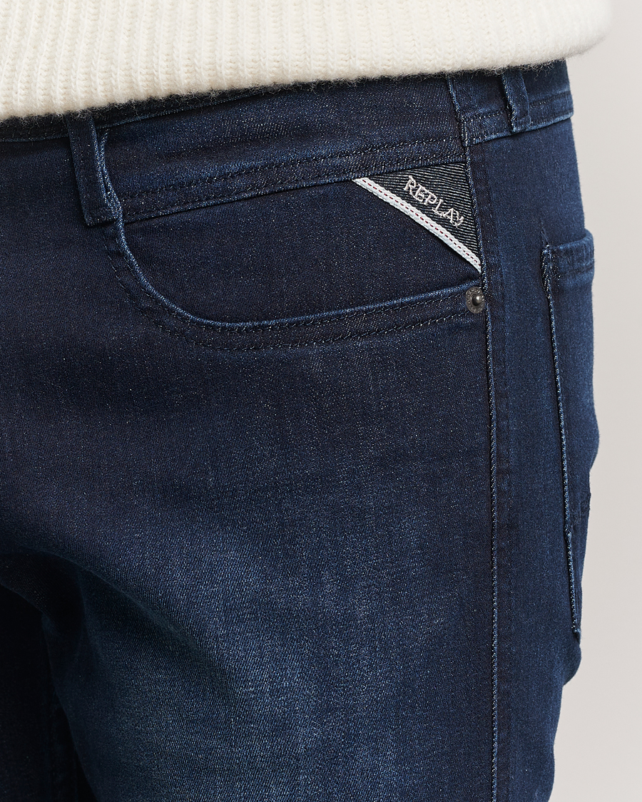 Men | Jeans | Replay | Anbass Powerstretch Jeans Dark Indigo