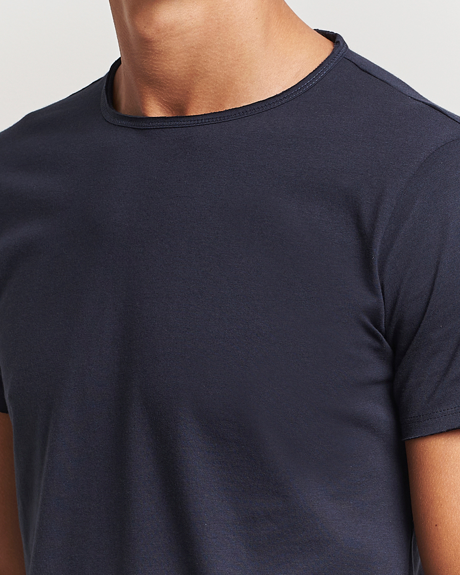 Men | T-Shirts | Replay | Crew Neck T-Shirt Night Blue