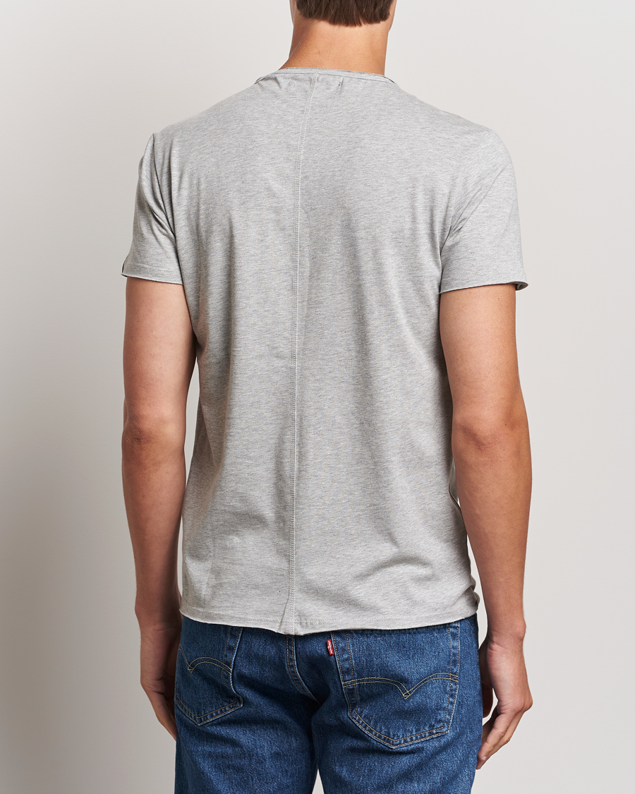 Men | T-Shirts | Replay | Crew Neck T-Shirt Light Grey Melange