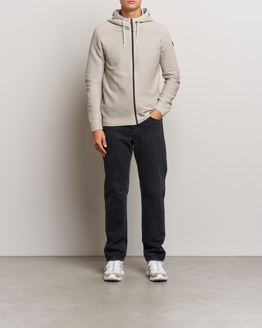 Men | Sweaters & Knitwear | Sail Racing | Element Seamless Full Zip Hoodie Sand