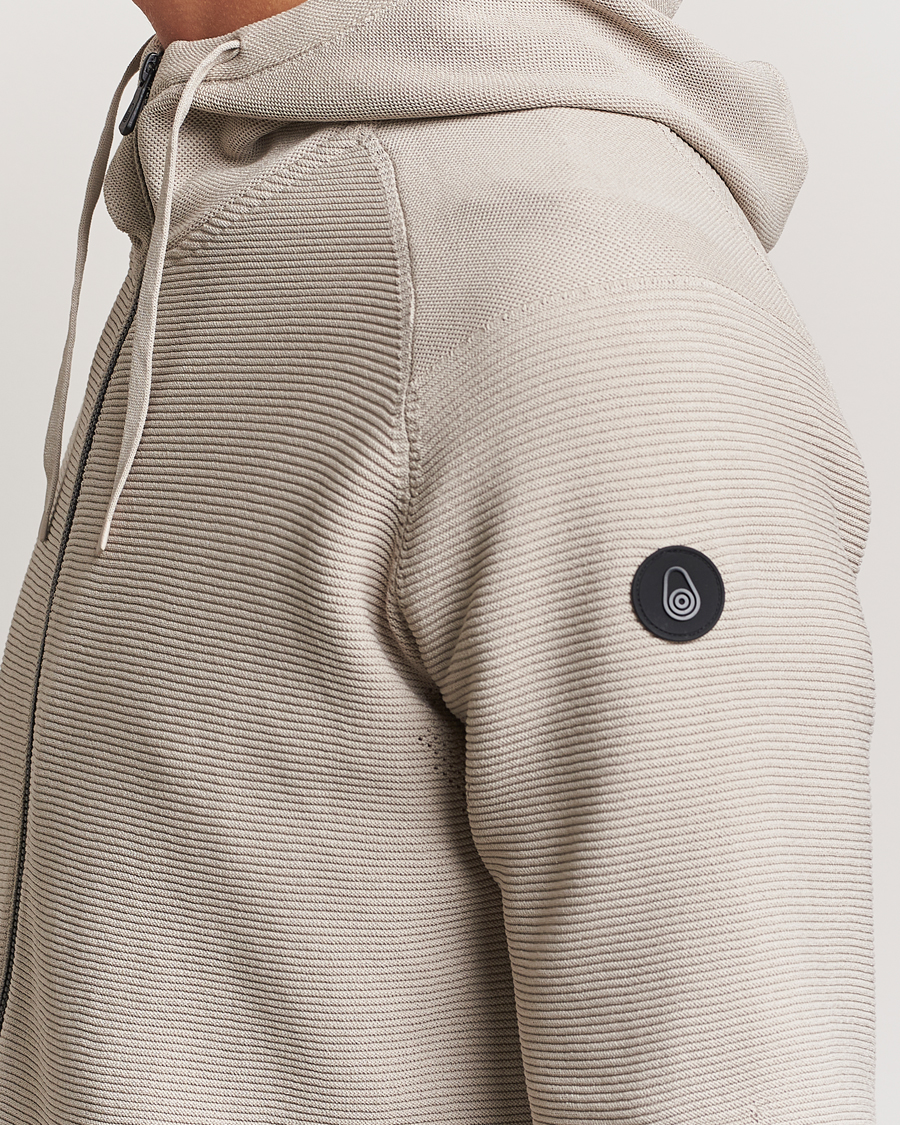 Men | Sweaters & Knitwear | Sail Racing | Element Seamless Full Zip Hoodie Sand