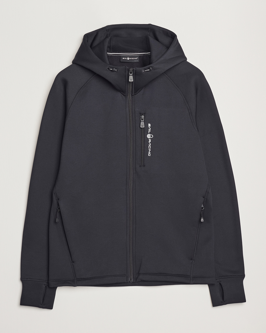 Men | Sweaters & Knitwear | Sail Racing | Spray Powerstretch Full Zip Hoodie Carbon