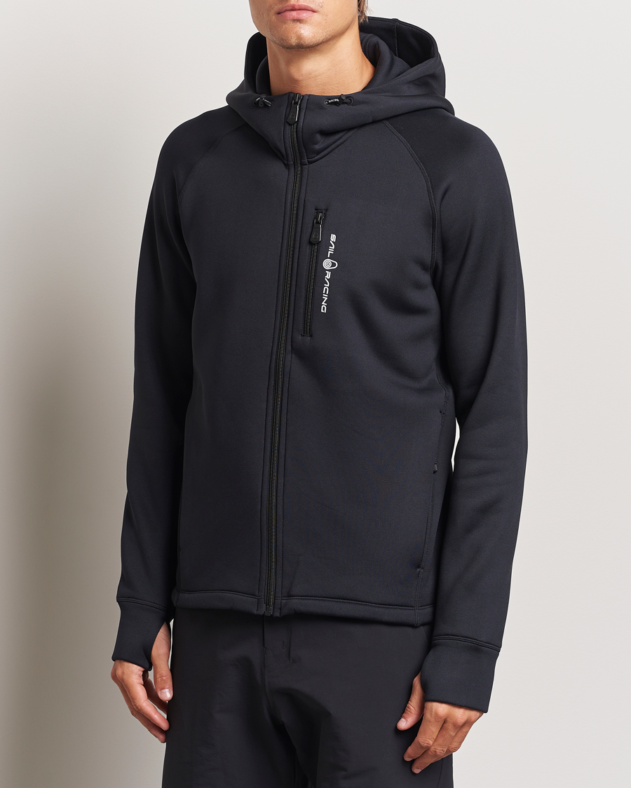 Men | Sweaters & Knitwear | Sail Racing | Spray Powerstretch Full Zip Hoodie Carbon