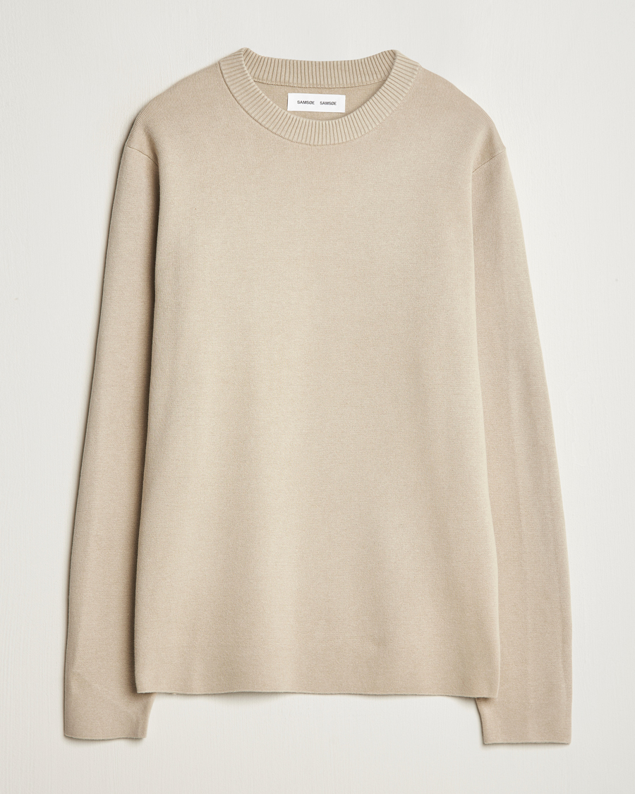Men | Sweaters & Knitwear | Samsøe Samsøe | Niklas Sweater Abbey Stone