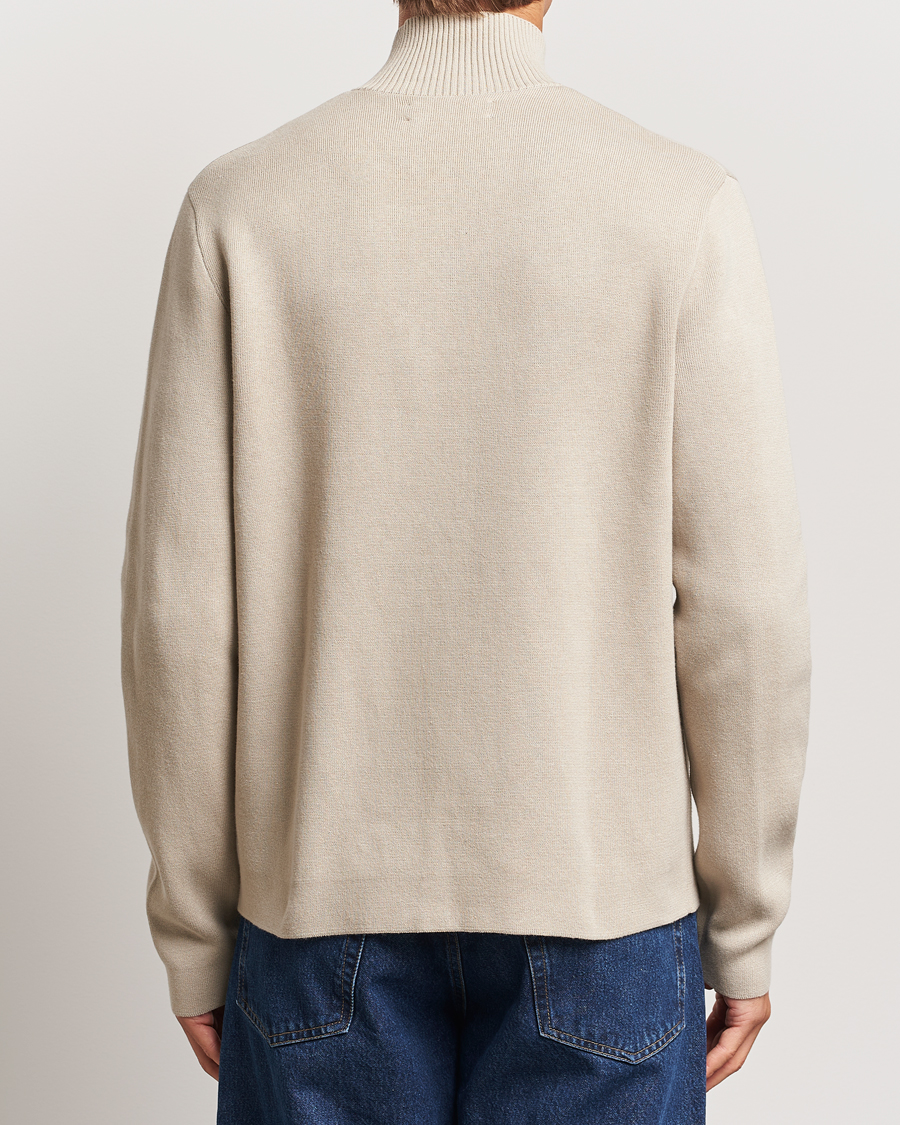 Men | Sweaters & Knitwear | Samsøe Samsøe | Niklas Full Zip Abbey Stone