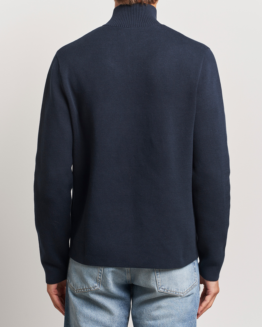 Men | Sweaters & Knitwear | Samsøe Samsøe | Niklas Full Zip Salute Navy