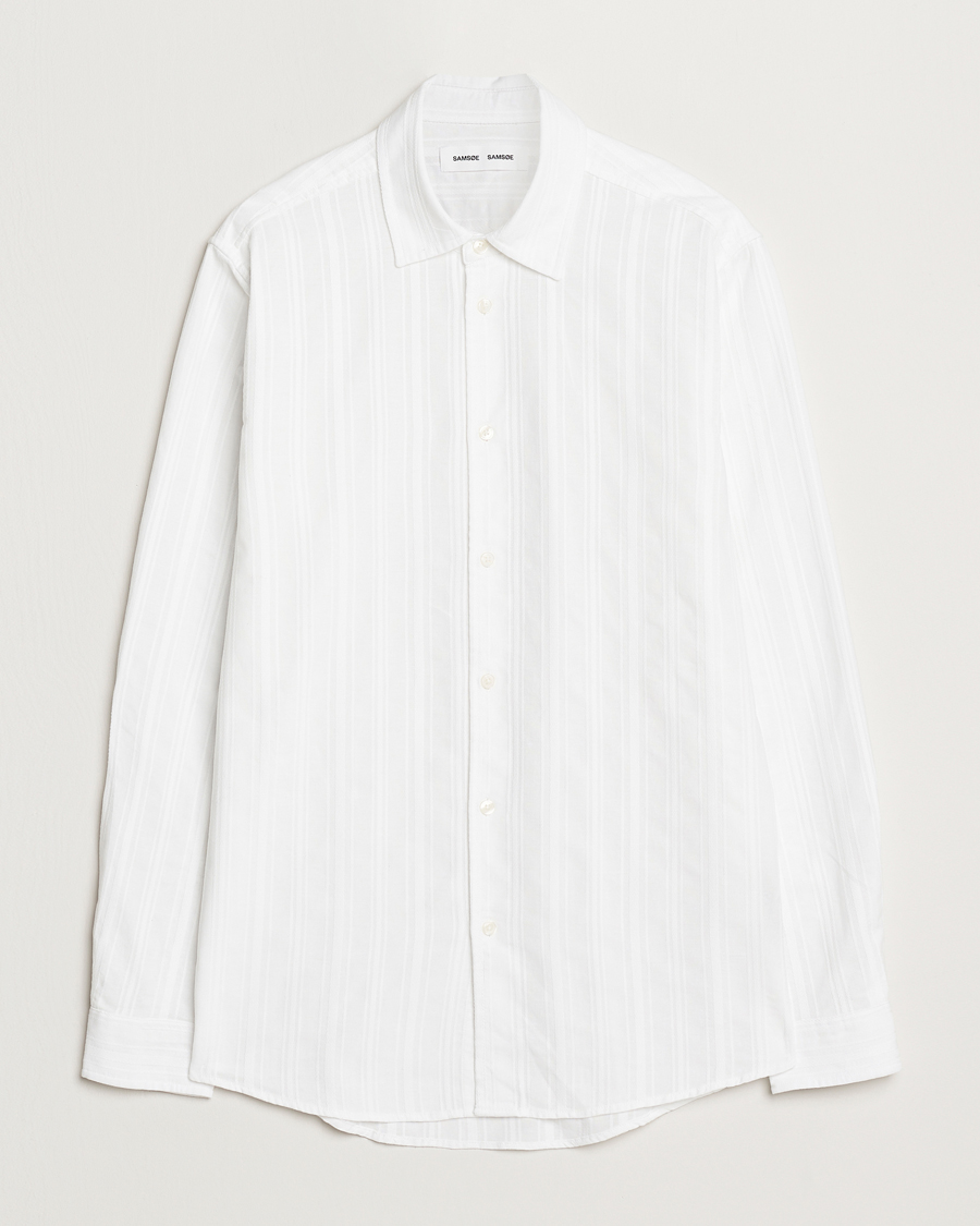 Men | Shirts | Samsøe Samsøe | Liam Structured Shirt White