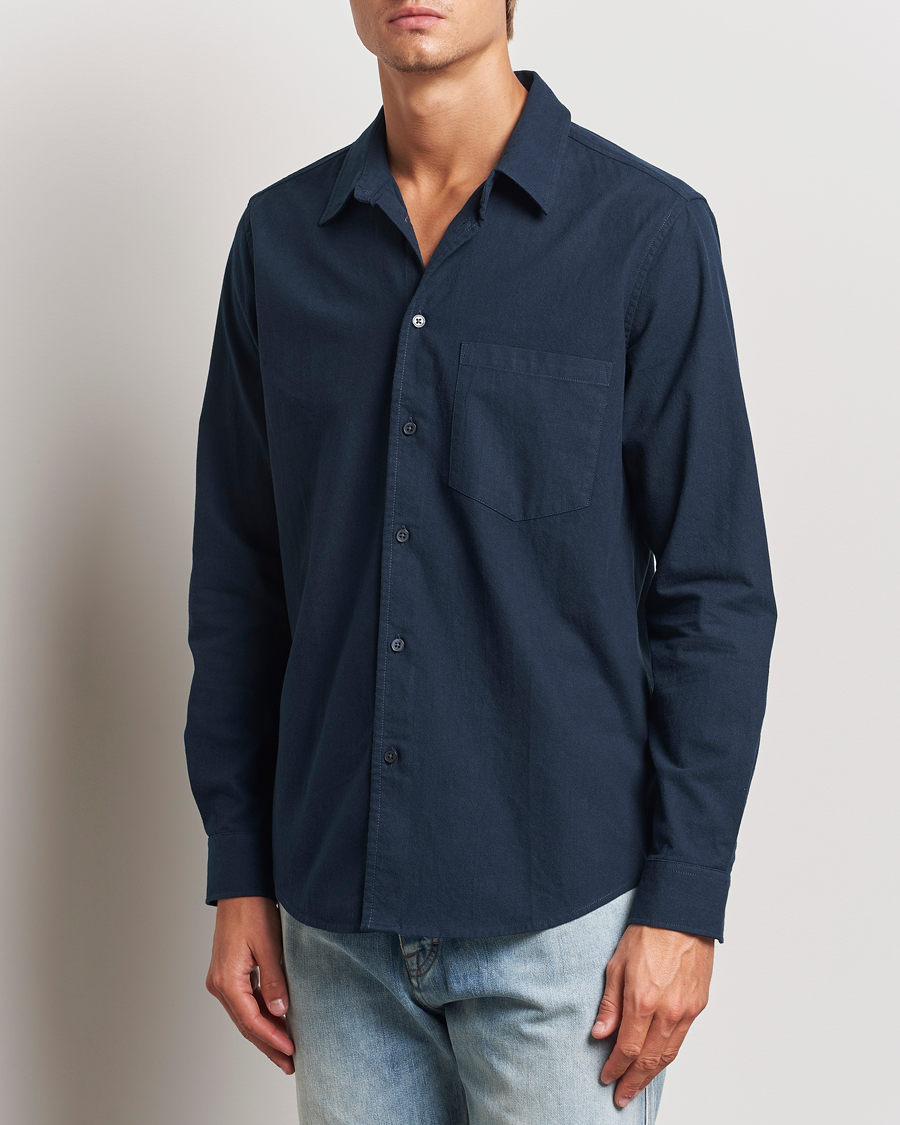 Men | Shirts | Samsøe Samsøe | Liam Shirt Salute Navy