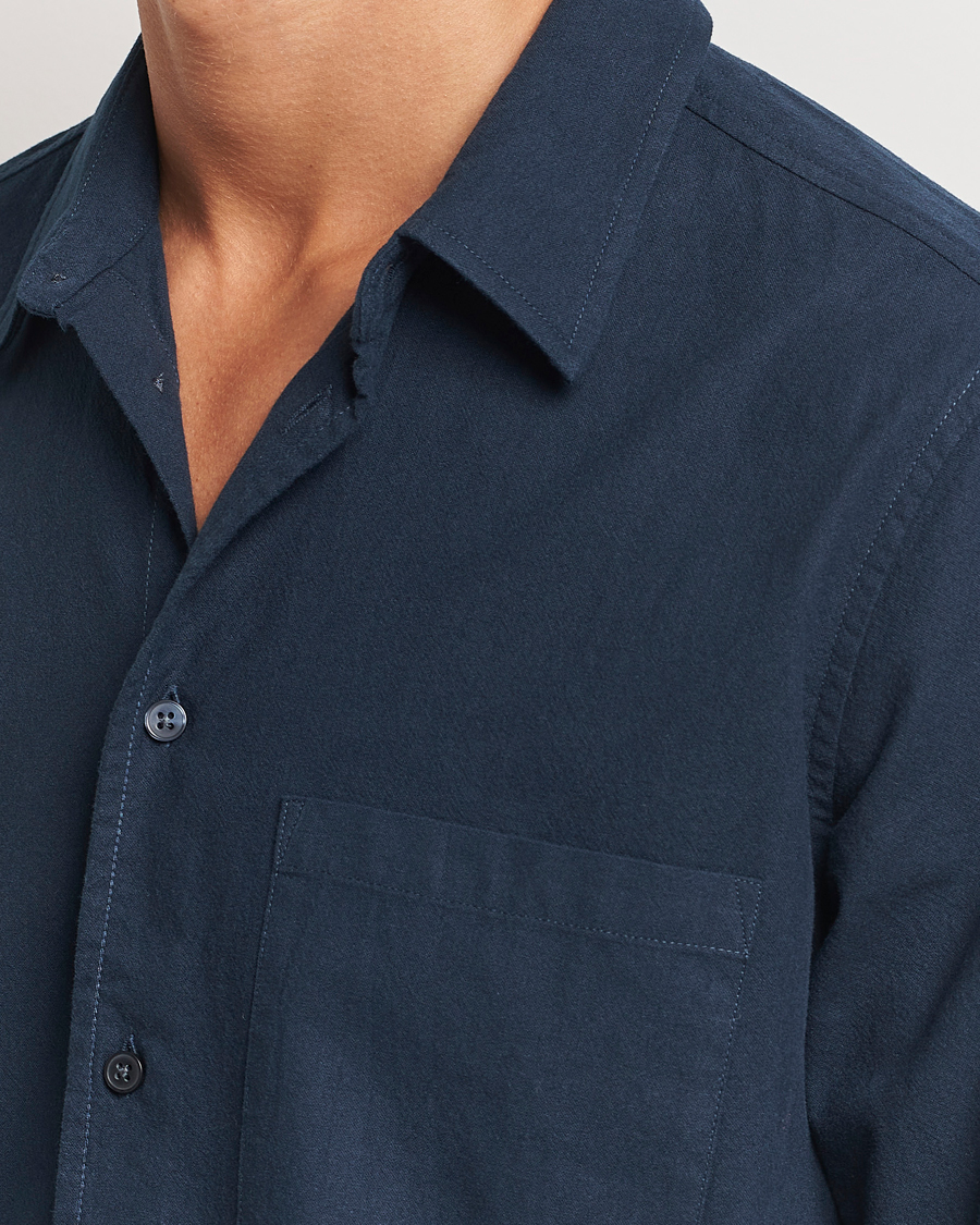 Men | Shirts | Samsøe Samsøe | Liam Shirt Salute Navy