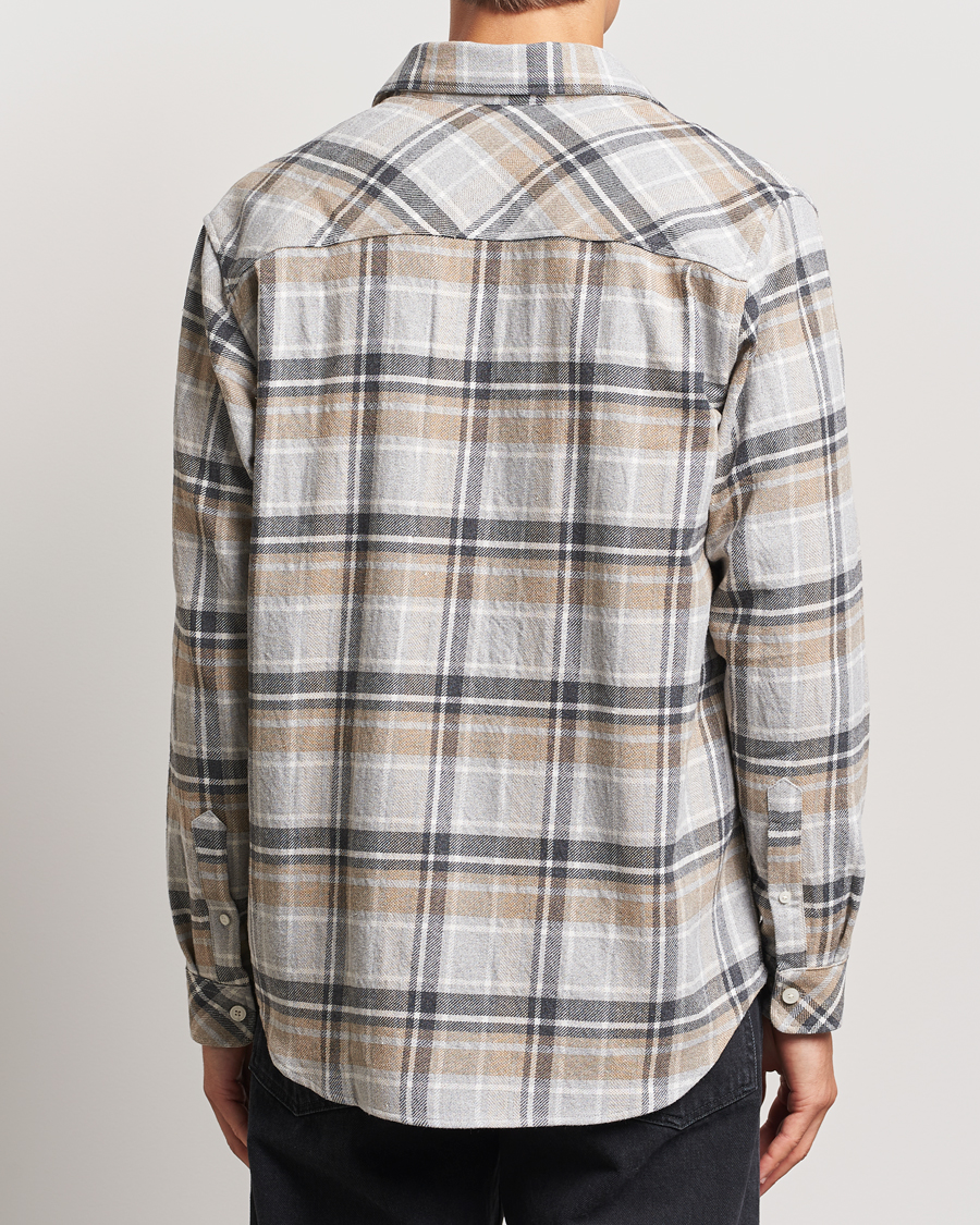 Men | Shirts | Samsøe Samsøe | Damon Checked Shirt Beige/Grey