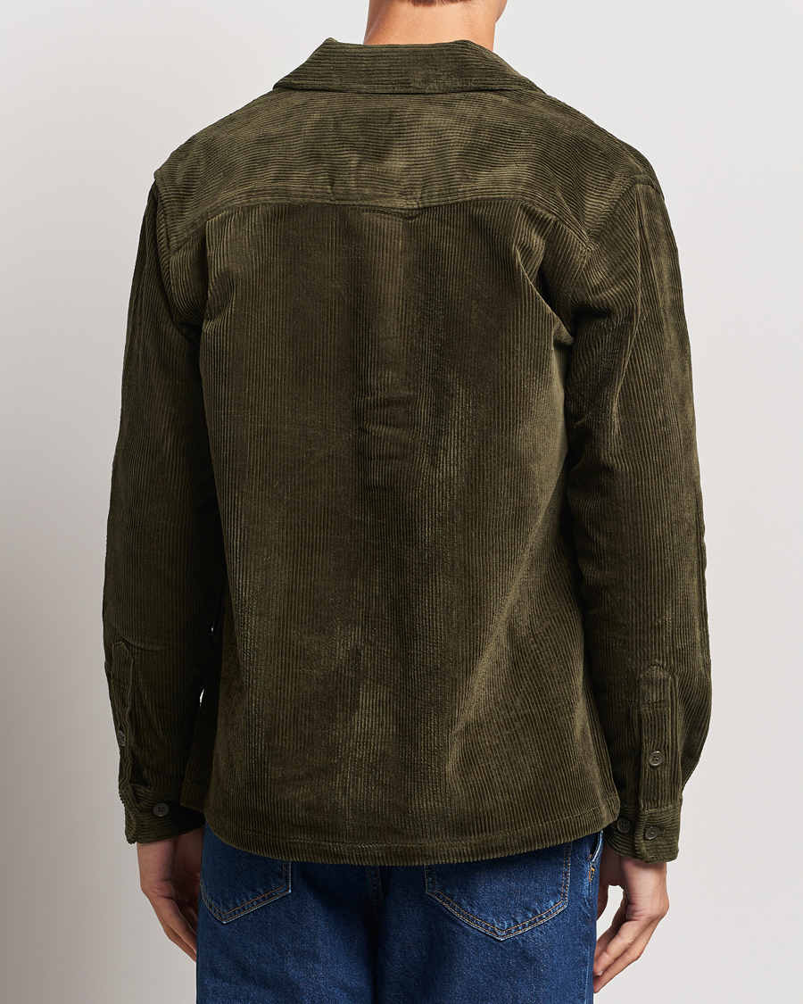 Men | Shirts | Samsøe Samsøe | Damon Corduroy Overshirt Forest Night