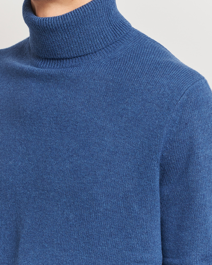 Men | Sweaters & Knitwear | Samsøe Samsøe | Isak Knitted Turtleneck True Navy