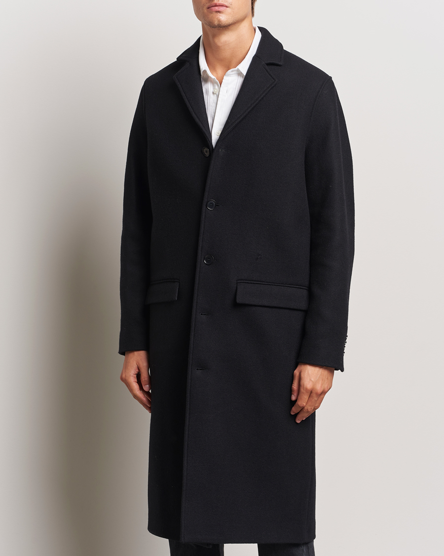 Men | Coats & Jackets | Samsøe Samsøe | Tefsa Wool Coat Black
