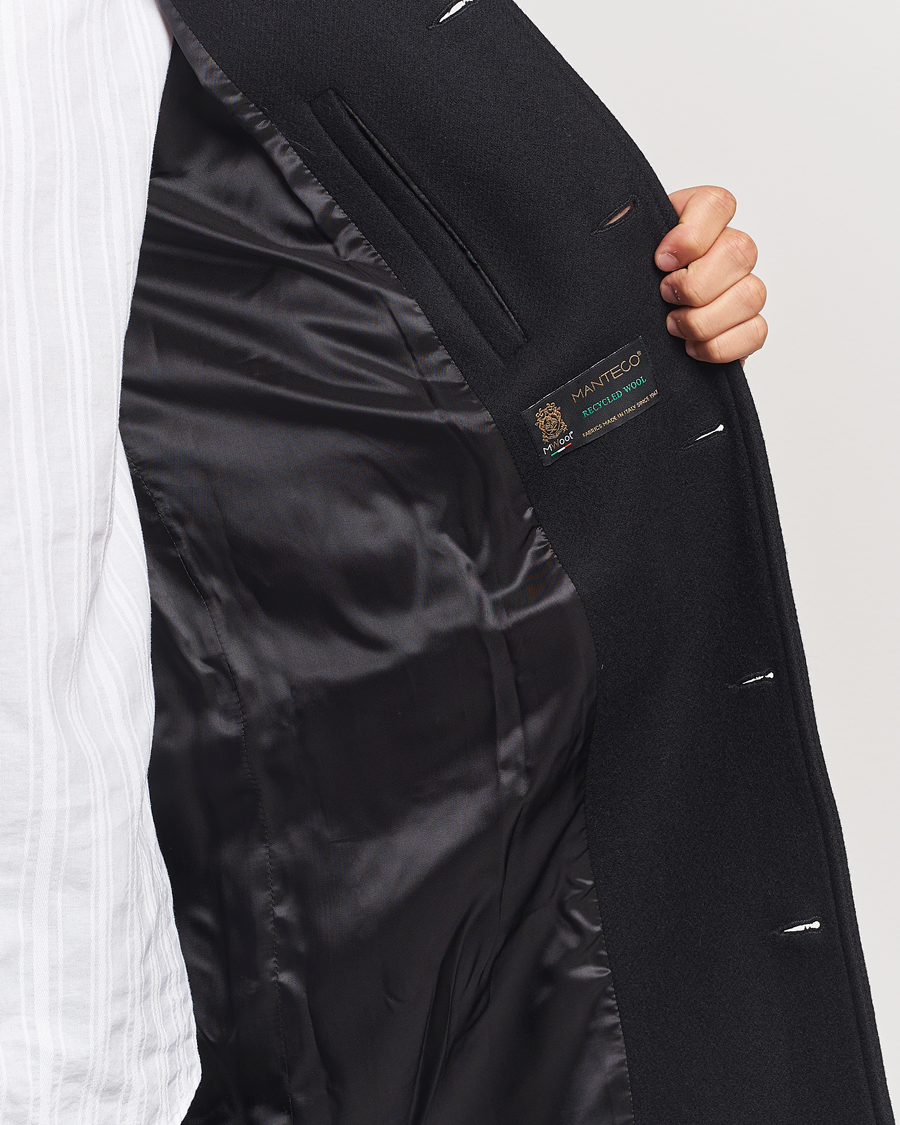 Men | Coats & Jackets | Samsøe Samsøe | Tefsa Wool Coat Black
