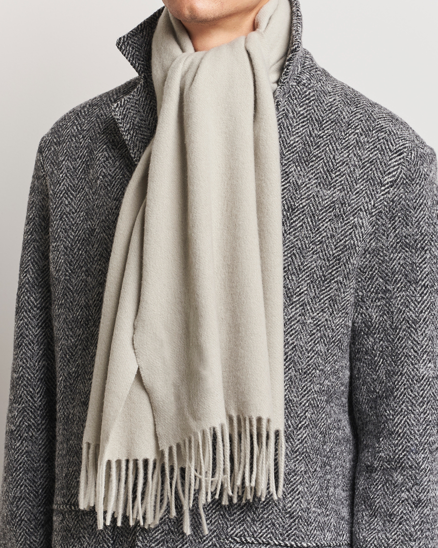 Men | Samsøe Samsøe Efin Wool Scarf Abbey Stone | Samsøe Samsøe | Efin Wool Scarf Abbey Stone