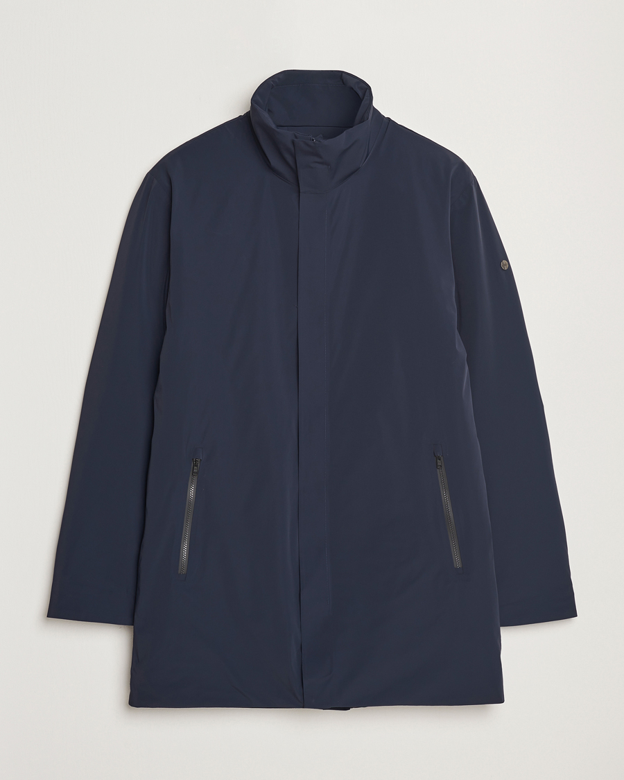 Men | Coats & Jackets | Scandinavian Edition | Town II Waterproof Lightweight Coat Midnight Blue