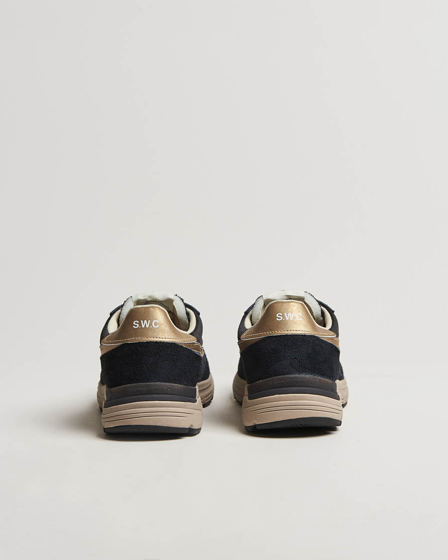 Men | Sneakers | Stepney Workers Club | Osier S-Strike Runner Sneaker Black Gold