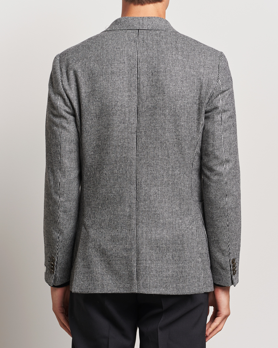 Men | Blazers | Tiger of Sweden | Justin Wool Pepita Blazer Black/White