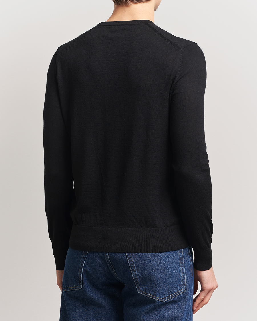 Men | Sweaters & Knitwear | Tiger of Sweden | Connor Crew Neck Pullover Black
