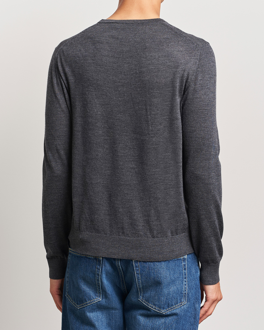 Men | Sweaters & Knitwear | Tiger of Sweden | Connor Crew Neck Pullover Grey Street