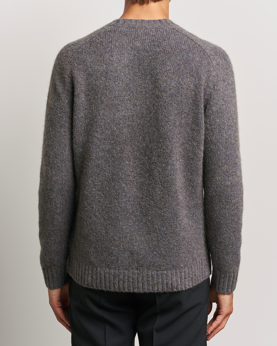 Men | Sweaters & Knitwear | Tiger of Sweden | Adryan Yak/Alpaca Knitted Sweater Movie Grey