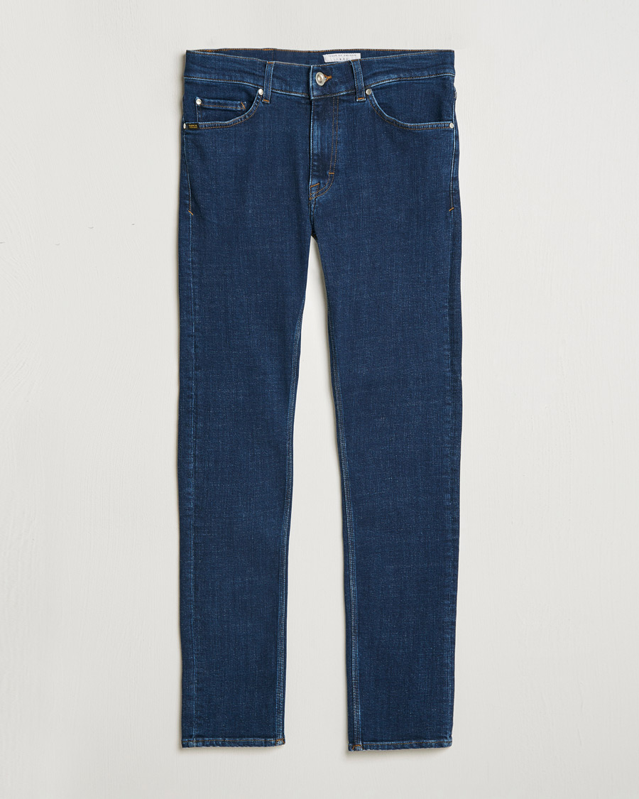 Men | Jeans | Tiger of Sweden | Evolve Stretch Cotton Jeans Medium Blue