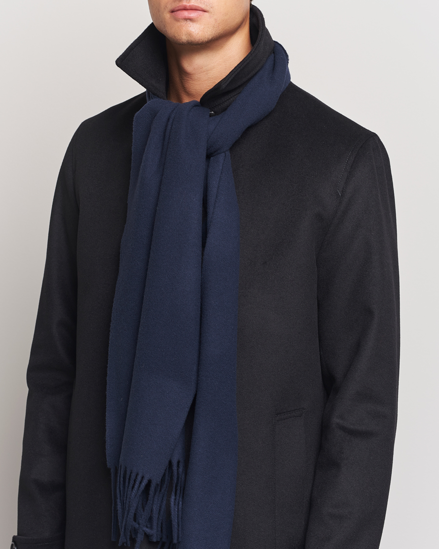 Men | Tiger of Sweden Sylan Wool Scarf Light Ink | Tiger of Sweden | Sylan Wool Scarf Light Ink