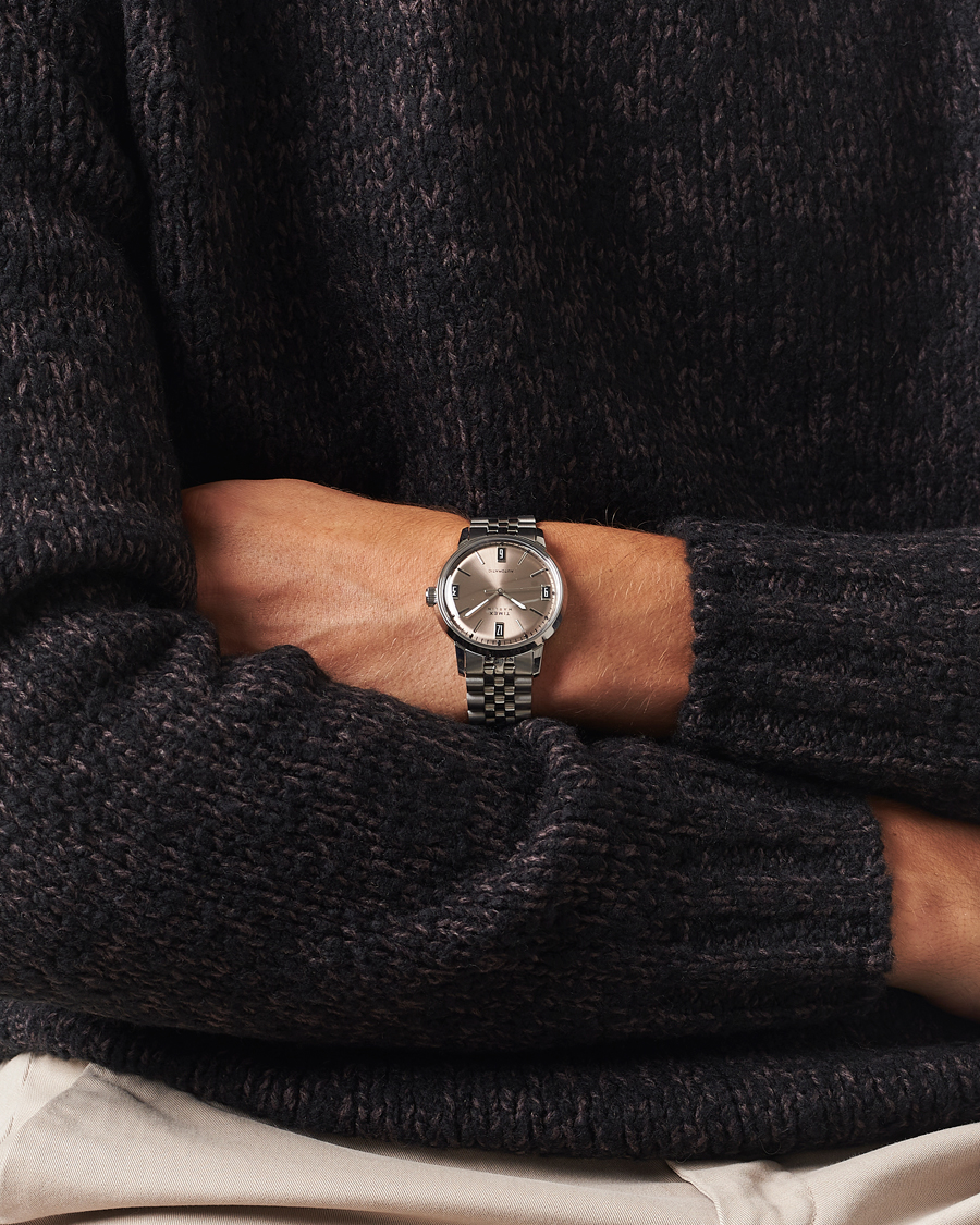 Men | Timex Marlin Automatic Steel 40mm Silver | Timex | Marlin Automatic Steel 40mm Silver