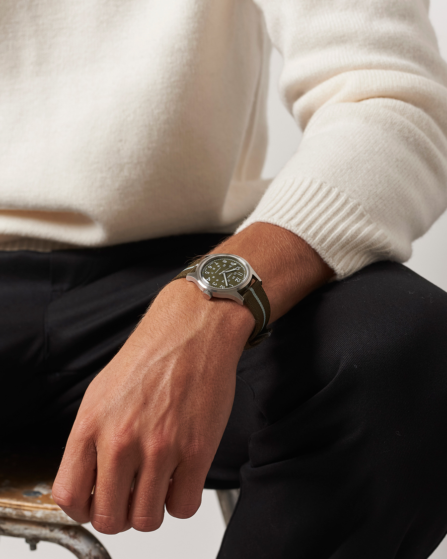 Men | Timex MK1 Mechanical 36mm Green Dial | Timex | MK1 Mechanical 36mm Green Dial
