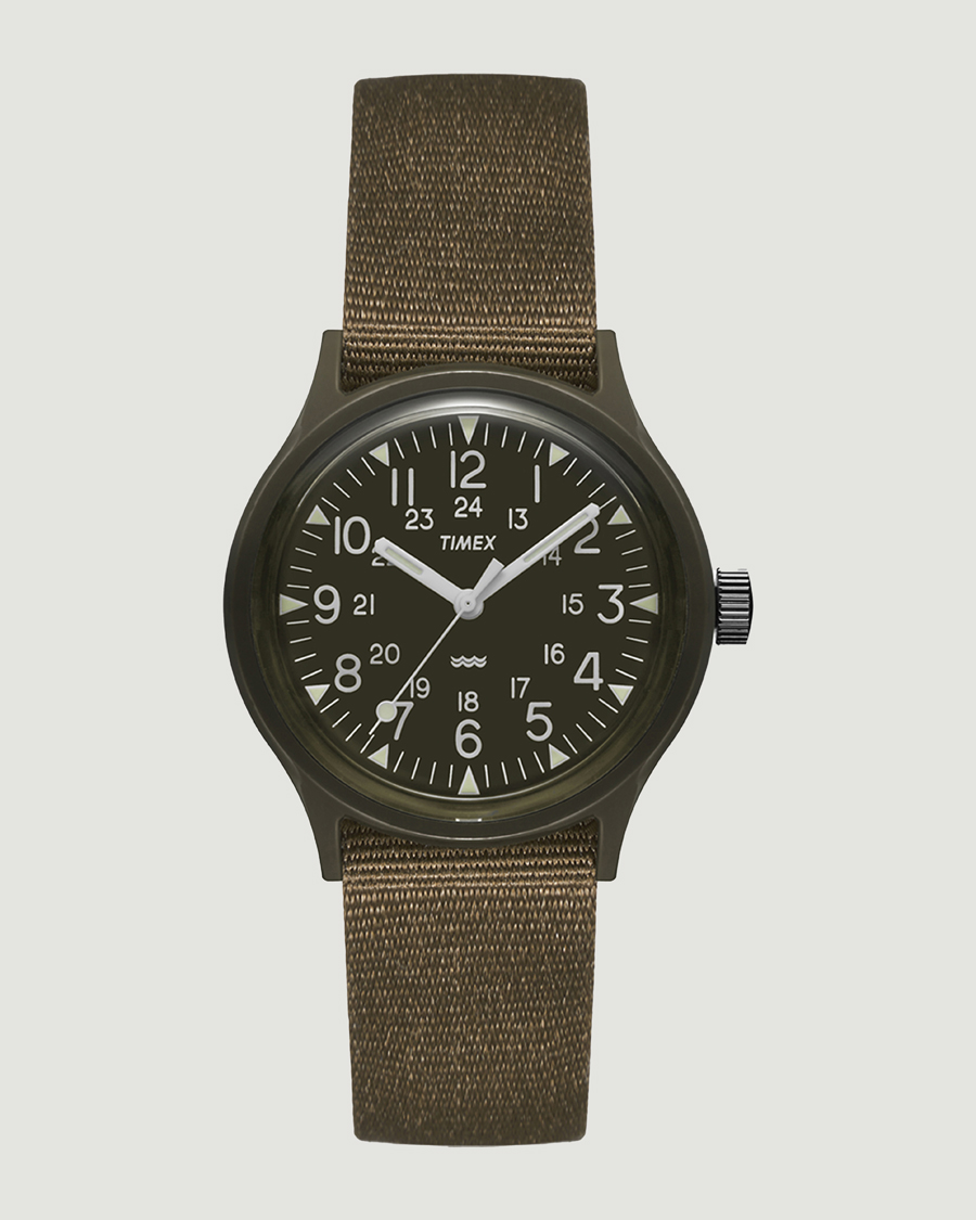 Men | Timex MK1 Resin 36mm Green Dial | Timex | MK1 Resin 36mm Green Dial
