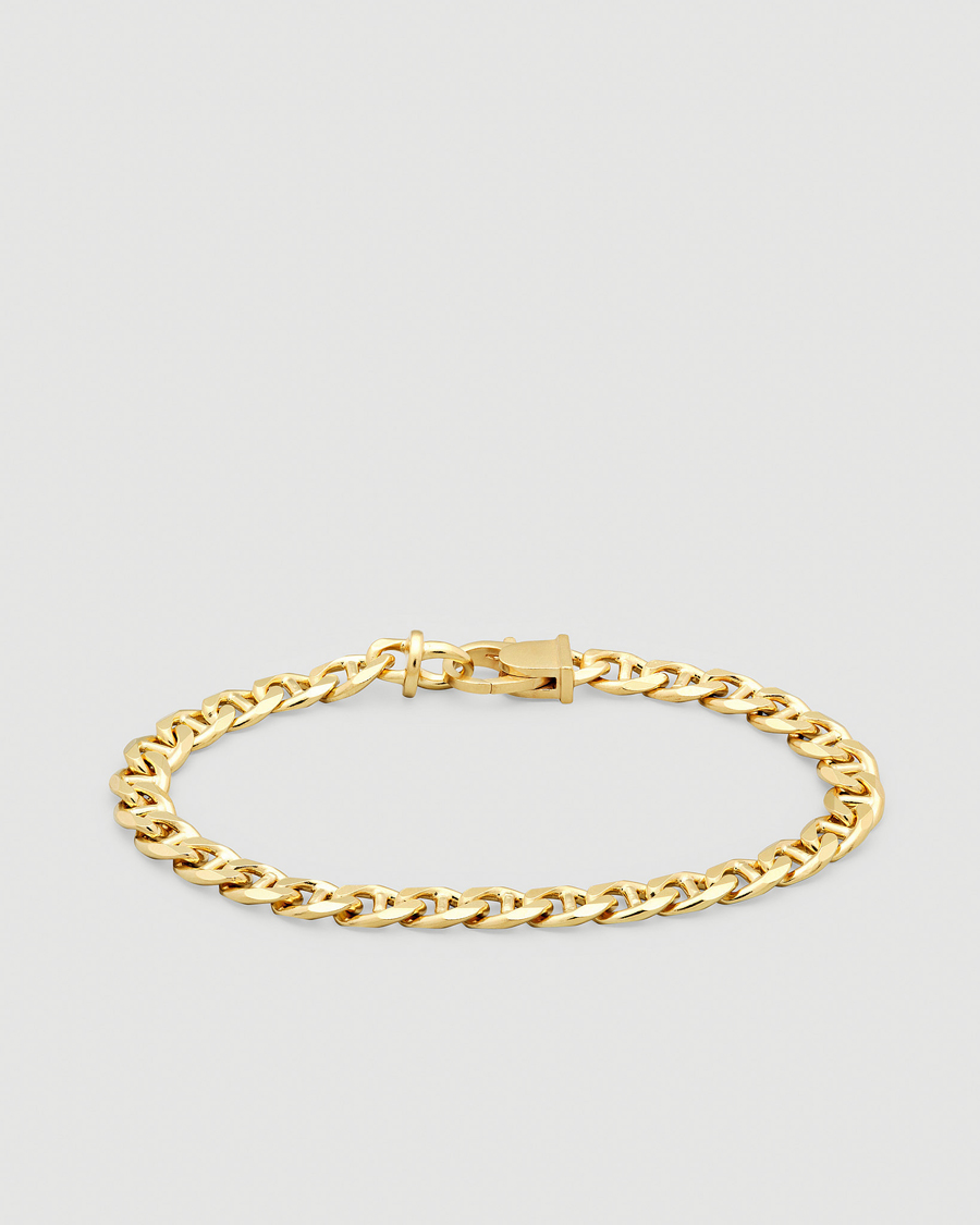 Men | Tom Wood Jude Bracelet Gold | Tom Wood | Jude Bracelet Gold
