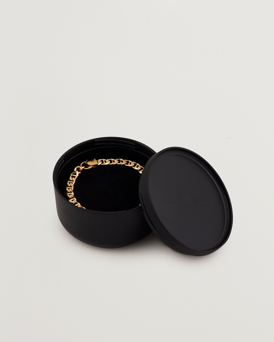 Men | Tom Wood Jude Bracelet Gold | Tom Wood | Jude Bracelet Gold
