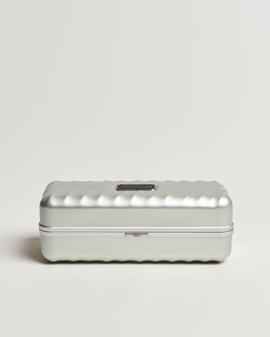 Men | Watch & Jewellery Boxes | TUMI | Aluminum Watch Case Silver