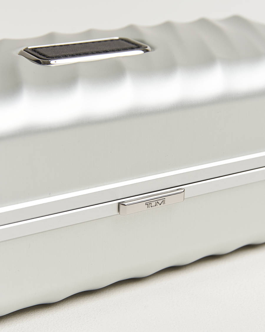 Men | Watch & Jewellery Boxes | TUMI | Aluminum Watch Case Silver